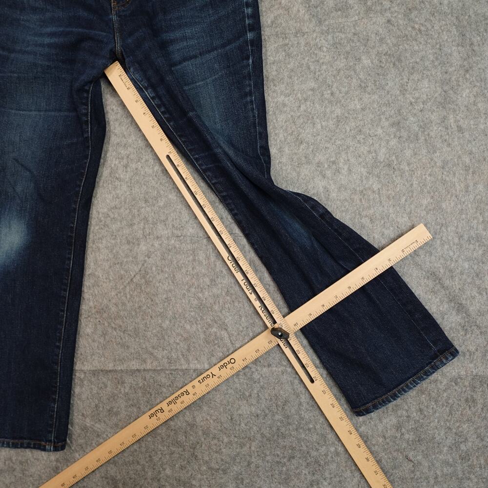 Lauren Ralph Lauren Dark Wash Straight Leg Jeans - Picture 6 of 11